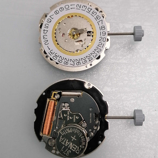 Ronda 704 Quartz Watch Movement Date At 3 swiss part