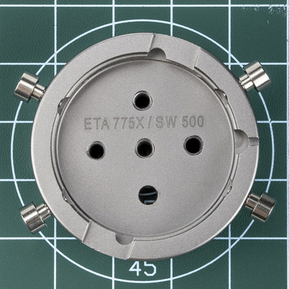 Chinese Stainless Steel 7750 7751 7753 7752 SW500 Standard Watch Movement Holder
