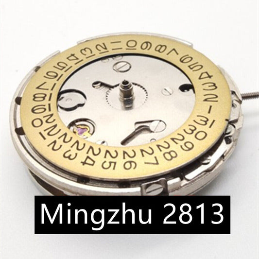 MG2813 Automatisches mechanisches Uhrwerk 8205 Ersatz 3 Zeiger Silber