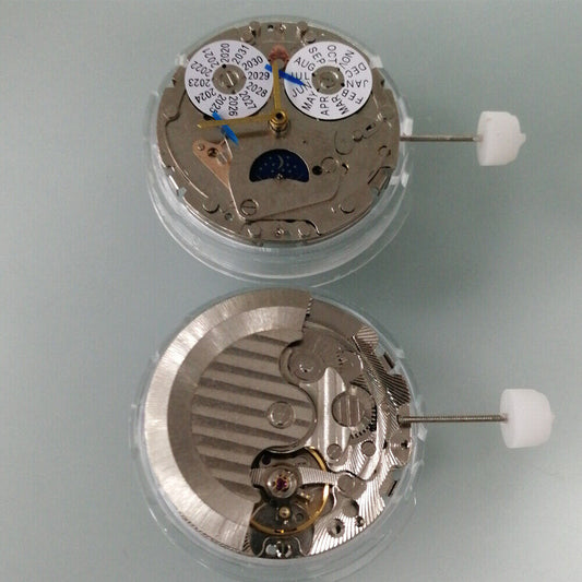 Asian Shanghai Perpetual Calendar Mechanical Movement Replacement of ETA7751