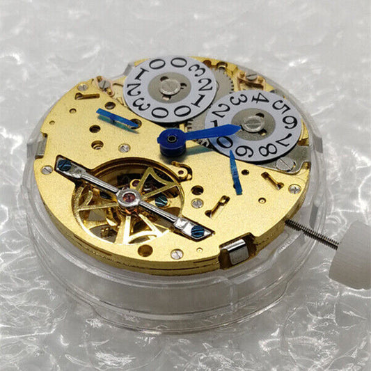 China Made Golden Automatische Mechanische Bewegung Ewiger Kalender Big Date @ 12