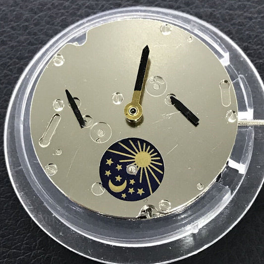3 Hands China Made Nanning 2813 Mechanical Movement Moon Phase@6 Small Second