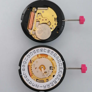 Swiss Made Ronda 715 Quartz Watch Movement Date At 3 Replacement Golden