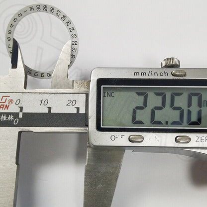 28.5mm Date Disk Wheel Date Wheel Generic for Watch Movement Date at 3