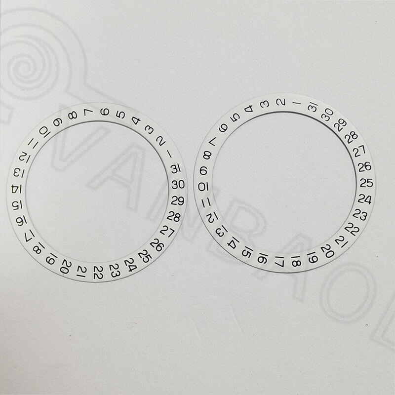 28.5mm Date Disk Wheel Date Wheel Generic for Watch Movement Date at 3