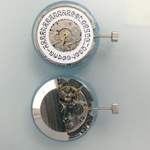 China Made Men 3 Hands Silver Tianjin Seagull ST6 Mechanical Movement Date@3
