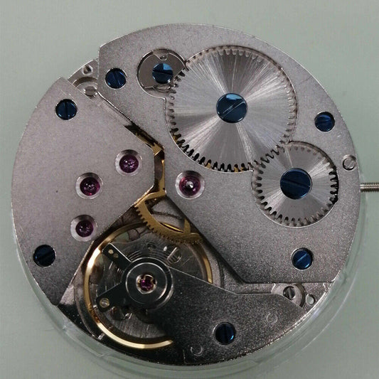 Asian Silver Hangzhou 6497 HZ9011 Mechanical Movement Replacement of ETA 6497