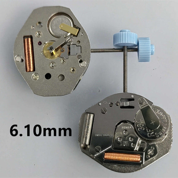 Ronda 763 Quartz Watch Movement Swiss Part High Canon Pinion HCP5