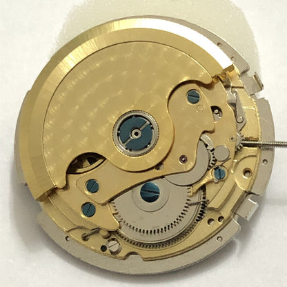 Silver 3 Hands Asian Mingzhu JHB08 mechanical watch movement, date at 6, small seconds at 3 and 9, precision-crafted by Mingzhu.