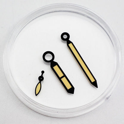 Black trim green luminous watch hand, compatible with ST3600/6497/6498 movements for precise timekeeping.