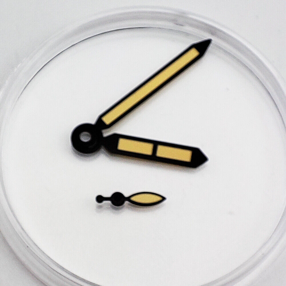 Black trim green luminous watch hand, designed for ST3600/6497/6498 movements, ensures precise timekeeping.