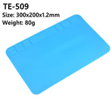 30X20cm Silicone Insulation Pad Thermostable Anti-corrosive Watch Repair TE509