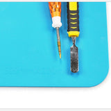 30X20cm Silicone Insulation Pad Thermostable Anti-corrosive Watch Repair TE509