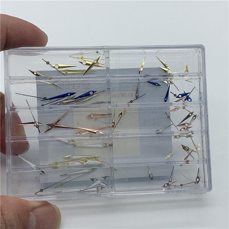 Quartz watch hands set for 46941 55841 movement, includes hour, minute, and small hands.