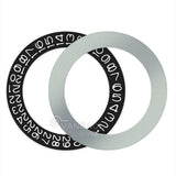 Black Background Black Character Date Disk Date Wheel for Miyota NH35 NH36