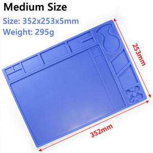 Medium Magnetic Silicone Insulation Pad Thermostable Anti-corrosive Watch Repair