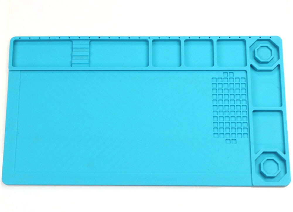 38X21cm Silikon-Isolierpad, thermostabil, korrosionsbeständig, für Uhrenreparatur, TE503