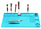 38X21cm Silicone Insulation Pad Thermostable Anti-corrosive Watch Repair TE503