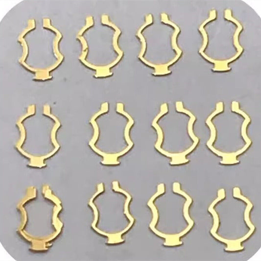 Movement watch part plate click spring cap jewel compatible with ETA 2824/2671/2892.