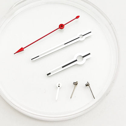 13*13*8.5*3.5MM Red Second Green Lume Watch Hand For Hattori Epson VK63 Movement