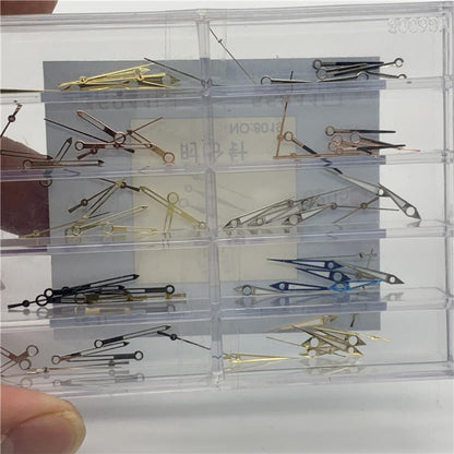 Precise small, minute, and hour hands for 8205/8200 quartz watch movement repair.