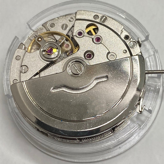 Asian 2813 Silver Multi-Function Automatic Mechanical Movement Moon Phase@6 Date