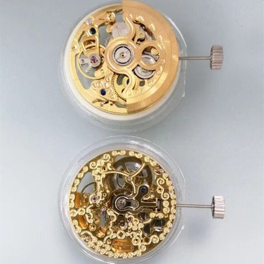 Mouvement mécanique automatique Golden Hollow 2189, fabriqué en Chine, mouvement à 3 aiguilles