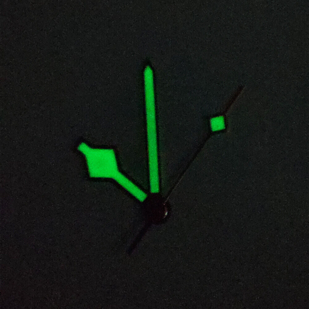 Rose Gold luminous watch hands for NH35A/NH36A movement, enhancing visibility and style.