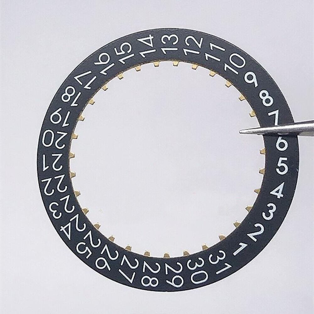 Roue de date noire originale pour mouvement Omega 2500 Date@3