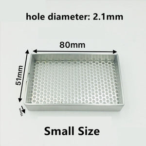 80X51mm Small Aluminum Cleaning Tray Organizer Dryer Watch Watchmakers Tool