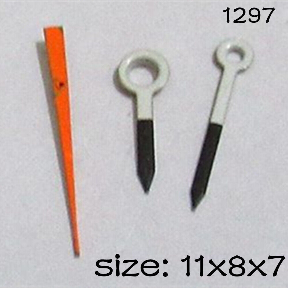 Set of brand NEW Miyota 2015 watch hands, 11mm/8mm/7mm length, precision fit for watch repair