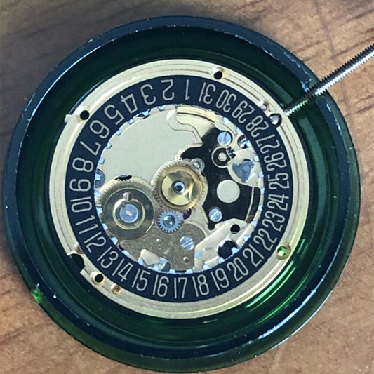 ETA 256.111 Watch Quartz Movement V8 Replacement of ETA256.141 Black Dial 2 Hand