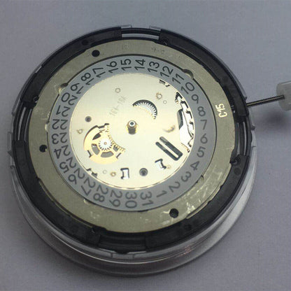 Swiss Made Genuine ETA C15.111 Chronograph Mechanical Movement 1853 White Dial