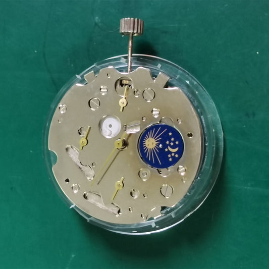 1. NEW VERSION ST16 Seagull automatic watch movement, robust China-made mechanical design for precision timekeeping.  