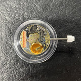 Watchmakers ISA 222 Golden Quartz Movement Fit for Lady Watch Repair Part