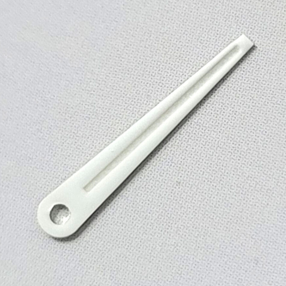 Green luminous watch hands set for NH35A/NH36A/4R36 movement, three sizes: 7/11/12mm.