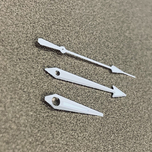 Blue luminous silver second hand set for NH35A/NH36A/4R/7S movements by BB6, precision timing accessory.