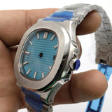 40mm Watch Strap Watch Case+Dial Sapphire Glass Waterproof For NH35A/NH36