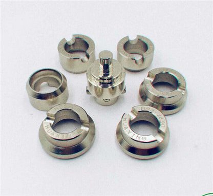 6 Chucks For Waterproof Grooved Back Case Opener Cover Remover 5538 Replacement