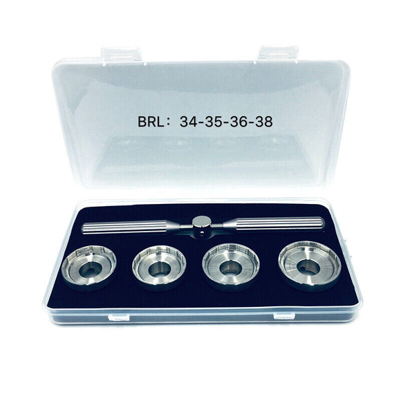 Watch Case Back Opener Remover Wrench Tool with Dies Kit For BRL Watch