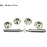 Watch Case Back Opener Remover Wrench Tool with Dies Kit For BRL Watch