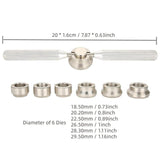 7PCS Watch Back Case Cover Opener Removal Set Wrench 5537 Replacement