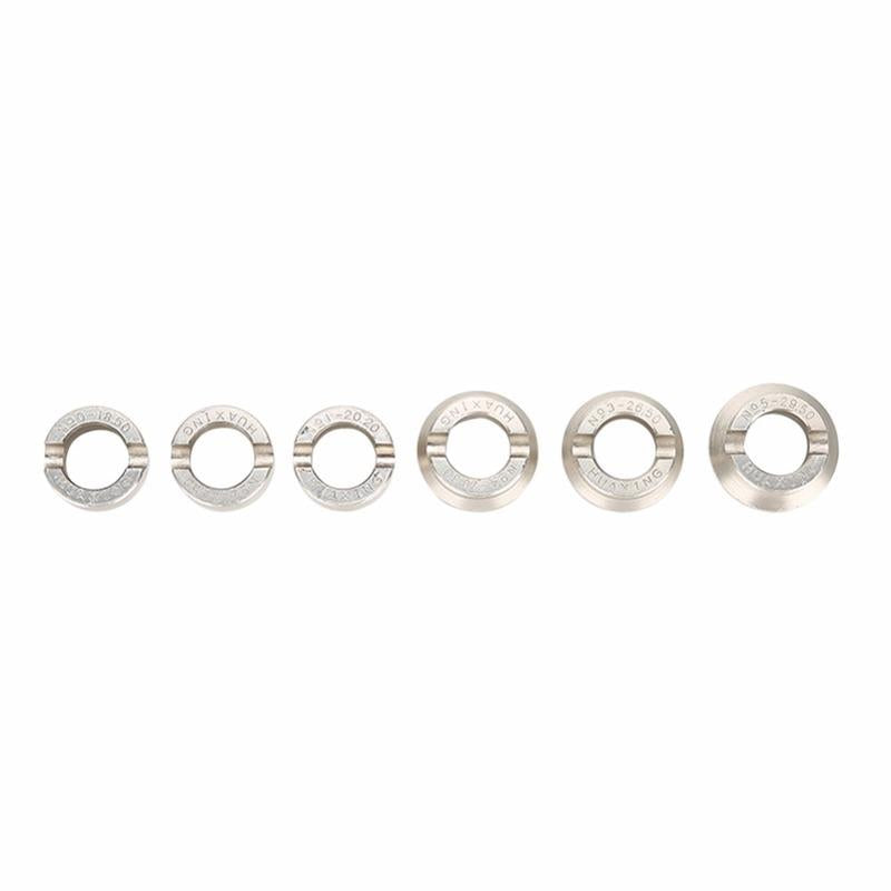 7PCS Watch Back Case Cover Opener Removal Set Wrench 5537 Replacement