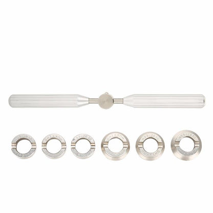 7PCS Watch Back Case Cover Opener Removal Set Wrench 5537 Replacement