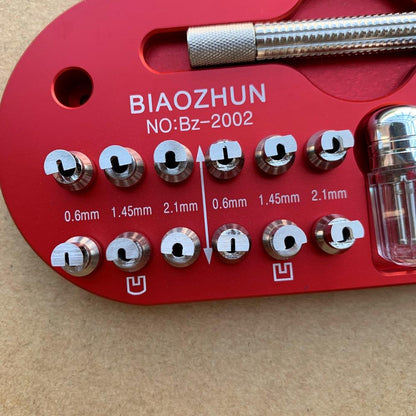 Watch hand removal tool with 12 tips, prevents dial damage ? precise watch repair accessory