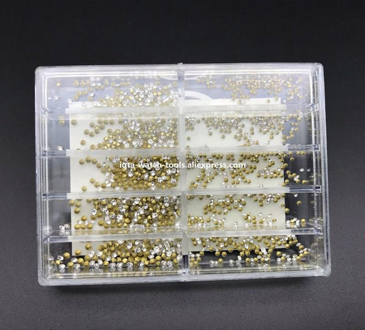 1000 pièces de rechange pour montres, pierres, strass, diamants, pièces de réparation pour montres du Moyen-Orient