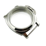 44MM Watch Case for ETA6497/6498 Polished Stainless Steel for ST3600/ST3620