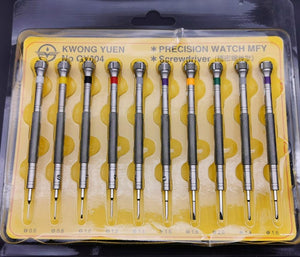 10pcs/set 316# Steel Watch Screwdriver Set Repair Watch Tool For watchmaker