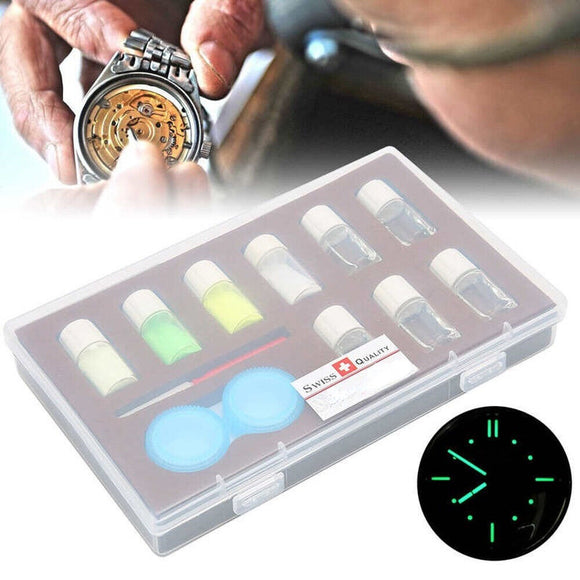 4 Colors Professional Watch Luminous Fluorescent Powder Watch Repairing Tool