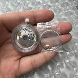 Silver Hangzhou HZ6460 4 Hands Automatic Mechanical Movement for ETA 2836-2 GMT
